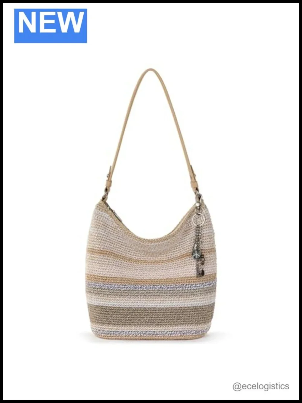 The Sak Sequoia Hand Crochet Hobo Bag - Large Women's Purse - Everyday & Travel